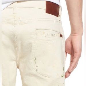 NWT $248 Mens Joe's Jeans Standard Slouchy Slim Trouser Gregor Distressed